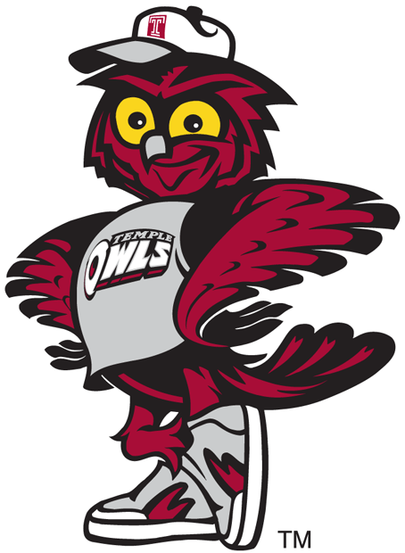 Temple Owls 1996-Pres Mascot Logo diy DTF decal sticker